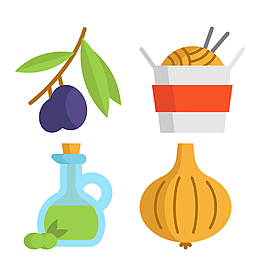 美食icon圖標(biāo)素材