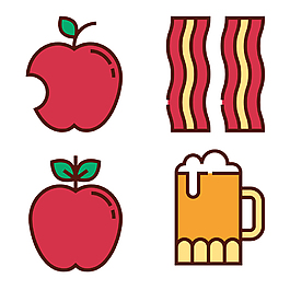 食品icon图标
