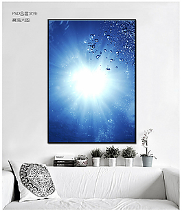 光芒配電箱無(wú)框裝飾畫(huà)