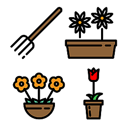 農(nóng)耕工具icon圖標(biāo)