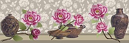 陶罐裝飾畫