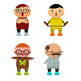 人物icon圖標(biāo)素材
