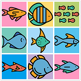 魚icon圖標
