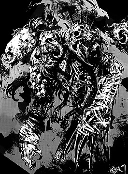 惡魔+骨頭