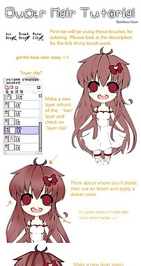 染發(fā)教程：。