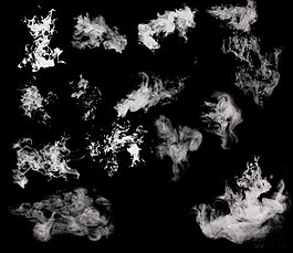 煙霧筆刷