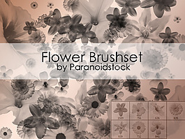 花brushset
