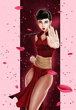 武術(shù)的女孩