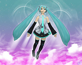 初音未来在上升