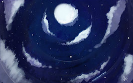 夜晚的天空