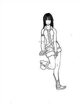 2、概念的女孩