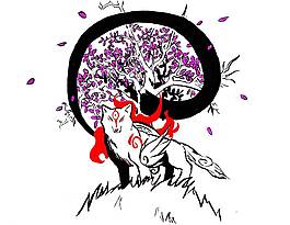 Okami：畫的樹