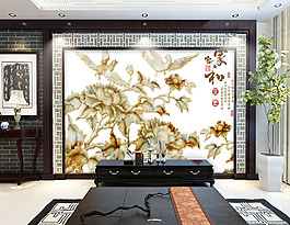 花卉裝飾元素背景