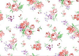 碎花矢量图