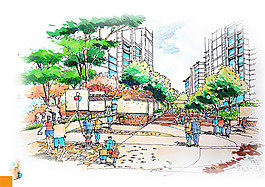 小區(qū)建筑效果圖