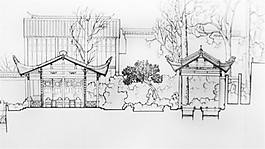 中式建筑效果圖