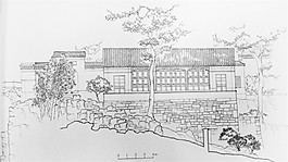 日式建筑效果圖