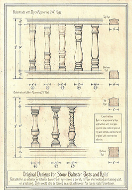 歐式建筑用柱子效果圖