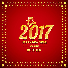 雞年喜慶紅色圖案紋理