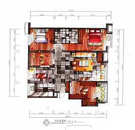 家居室內(nèi)裝修施工圖
