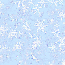 白色雪花背景