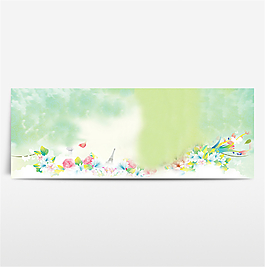 淘寶電商春季夏季春天海報banner圖片