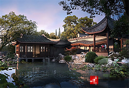 景區(qū)景觀圖