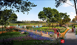 公園景觀圖