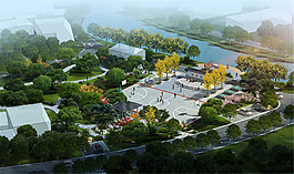 公園綠化平面圖