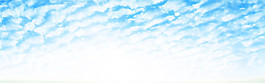 藍(lán)色天空banner素材