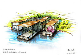 水上建筑景觀
