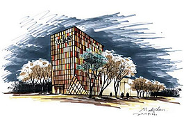 創(chuàng)意建筑效果圖