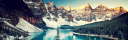 電商冬季雪景背景banner