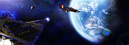 宇宙背景banner