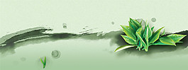 現(xiàn)代簡約綠色banner創(chuàng)意海報(bào)設(shè)計(jì)