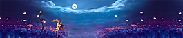 大氣簡(jiǎn)潔banner海報(bào)背景素材