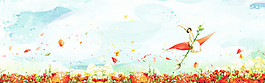 淘寶電商春季夏季春天海報(bào)banner圖片