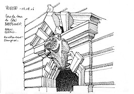 歐式建筑門頭