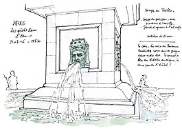 創(chuàng)意噴水建筑效果圖