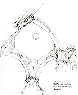歐式羅馬柱天花效果圖