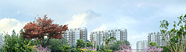 城市背景banner