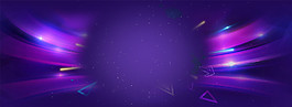 紫色條紋banner背景圖