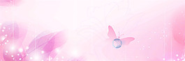 小清新banner背景素材
