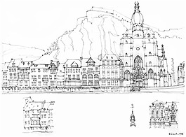 歐式大氣建筑效果圖