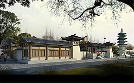 景區(qū)建筑景觀