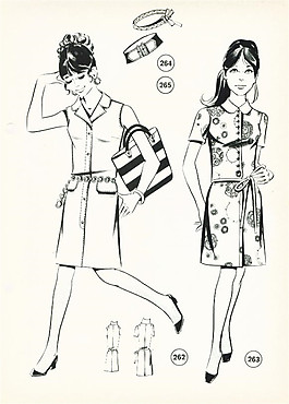2款連衣裙設(shè)計圖