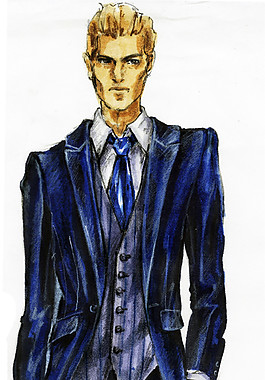 時尚男裝設(shè)計圖