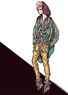 時(shí)尚女裝設(shè)計(jì)圖