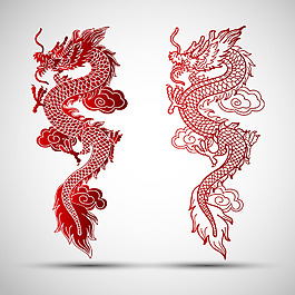傳統龍插畫