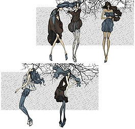 時尚女裝設(shè)計圖